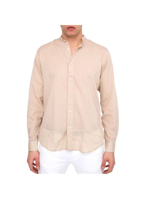 CAMICIA LINO/TENCEL COREANA REGULAR KOREALINEN LIU JO | M123P201KOREALINEN/BEIGE 236